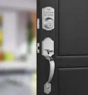 Revolo RE001 Electronic Keypad Deadbolt, Keyless Entry Door Lock, Keyed Entry, A