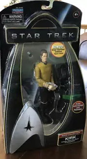 STAR TREK Warp Collection Captain Kirk Accessories Posable 2009