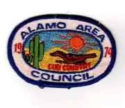 Alamo Area Council San Antonio Texas, 1974 Event Patch