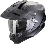 Scorpion ADF-9000 Air Solid, adventure helmet , color: Matt Black/Grey , size: M