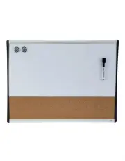 [KG] Quartet Magnetic Combination White Board 460x610mm Cork/Memo/Note Wall Mountable
