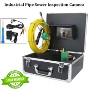 Sewer Camera 1000 TVL Pipe Pipeline Drain Inspection Camera 7 In LCD Monitor