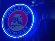 Paulaner Munich Beer Acrylic 12"x12" Neon Light Sign Lamp Bar Glass Wall Decor
