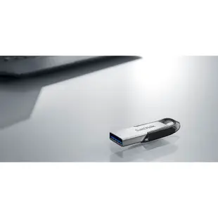 SanDisk 晟碟Ultra Flair 256G 256GB USB3.0 隨身碟 5年有限保固 黑/銀