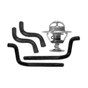 Gates Thermostat + Radiator Hose + Heater Hose Kit for Nissan Patrol Y60 4.2L