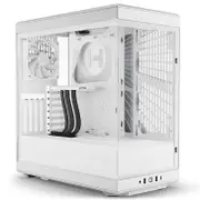 Hyte Y40 Tempered Glass Mid Tower Case Snow White