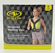 Athletic Works Weighted Walking Running Vest 4lb weight