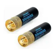 2Pcs SRH805S SMA-F Female Dual Band Antenna for GT-3 UV-5R -888s Radio S6F8