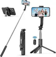 Selfie Stick, Extendable Selfie Stick Tripod with Wireless Remote