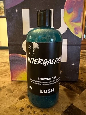LUSH Intergalactic Shower Gel Minty mood-booster NEW 16.9 fl oz