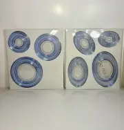 2 Creative Memories Circle & Oval Templates Patterns for Custom Cutting System