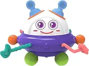 Baby Activity Cube, Colorful Cartoon Shape Baby Sensory Toys Activity Cube, Toddler Balls, Early Development Games for Coordination Training, Pull, Rotate
