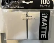 Eclipse Ultra Pro MTG Deck Protector Sleeves White Pro Matte 100 Standard