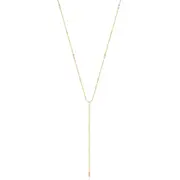 Ania Haie Gold Sparkle Point Y Necklace