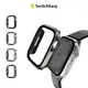 魚骨牌 SwitchEasy Apple Watch Modern Hybrid 鋼化玻璃鋁合金保護殼 45mm (通用最新9代)粉色