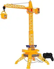 Kids Remote Control RC Crawler Crane Toy - 4 Channel Crane & 360° Rotation