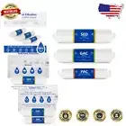3-Pack Countertop Reverse Osmosis Filter Set - NSF Certified Inline Filters