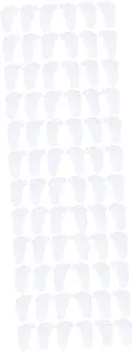 Cabilock 3sets Home Safety Bath Mat Non Slip Bathroom Mat Shower Slip Anti Skid Sticker Use 24pcs*3