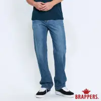 在飛比找momo購物網優惠-【BRAPPERS】男款 高腰全棉直筒褲(淺藍)
