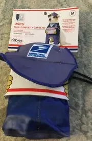 Rubies Pets US Mail Carrier Pup USPS Mail Man Pet Dog Costume Size Medium New