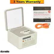 White for Syitren R200 Retro All-in-one CD Player Portable Bluetooth Speaker 5V