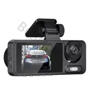 WIFI DVR HD 1080P Dash Camera Car 3 Lens Front Inside Rear Cam Video Recorder (for: Volvo)
