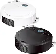 1/2 Pcs Small Robotic Vacuum - Vacuum Robot Carpet, Automatic Vacuum Cleaner | Vacuum Robot Cleaner with a Built-In HEPA Filter, Multi-Functional Ultra Thin Robot Hover for Pet Hair