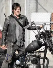 Norman Reedus as Daryl Dixon on The Walking Dead TV Series Autographed Photo #5
