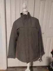 NWT DOCKERS Mens Soft Shell Jacket Coat Size Medium Grey