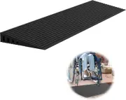 1.6" Rise Threshold Ramps for Doorways, 2000 Lbs Load Capacity, 35.5" Wide Natur