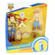 Imaginext Toy Story 4 Figures Forky & Woody Fisher Price Disney Pixar Set