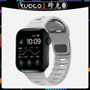 適用Apple Watch Ultra2代韓國SGP錶帶 iWatch1234567SE89代單色腕帶 蘋果矽膠運動錶帶