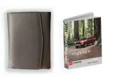 Owner Manual for 2021 Toyota 4Runner, Owner's Manual Factory Glovebox Book