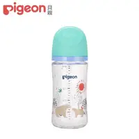 在飛比找momo購物網優惠-【Pigeon 貝親】第三代母乳實感彩繪款玻璃奶瓶240ml