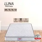 Priceworth Pocket Spring Mattress Fire Retardant Modern White Color
