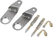 X AUTOHAUX 1 Set 45 Degree Copper Tire Valve Extension with Universal Stainless Steel 75mm Tyre Valve Stem Extender for Car Motorcycle RV Truck Bike
