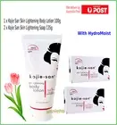 2 x Kojie San Kojic Acid Lightening Soap (135g) and Body Lotion (100g)