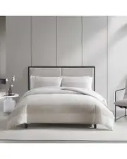 Vera Wang Chenille Waffle Stripe Comforter Bedding Set