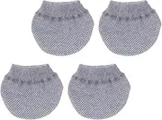 [Generic] Luggage Wheel Socks, 4X Luggage Suitcase Wheels Cover Socks, Scratch-Proof Carry On Supplies for Indoor Business Trip Vacation Long Day
