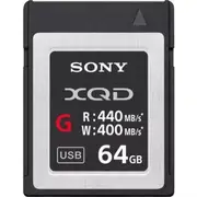 Sony 64GB XQD G Series F 400mb/s Write Speed