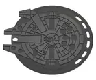 Le Creuset Star Wars Millenium Falcon Silicone Trivet