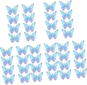 [DEARMAMY] 40 Pcs Butterfly Hair Clip Hair Clips Hair Clips for Hair Claw Clips Hair Pins Bangs Hair Clip Women Hair Clips Women Hair Accessories Girl Hair Clips Stainless Steel