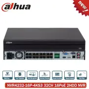 Dahua NVR4232-16P-4KS3 32CH 16PoE 4K 12MP NVR Wizsense Network Video Recorder