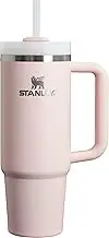 Stanley Quencher H2.0 Tumbler with Handle and Straw 30 oz | Flowstate 3-Position Lid | Cup Holder Compatible for Travel | Insulated Stainless Steel Cup | BPA-Free | Bloom