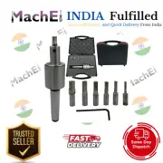 MT3 Rotary Broach with 7 HSS Hex Punches – For CNC, Lathe & Milling Machines