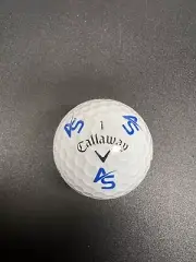 Callaway Chrome Soft Truvis AS Rare 5A Mint Golf Ball (1)