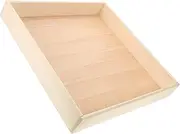 Wooden Boys and Girls Sandbox Tray Portable Outdoor Box for Toy Storage for Indoor and Outdoor Play