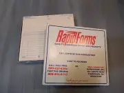 Rapid Forms invoice form 64145p 3-Part Carbonless 125 sets 8"x9"