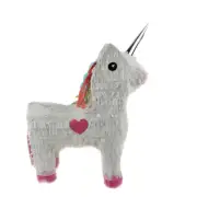 Unicorn Pinata, 19-inch, White