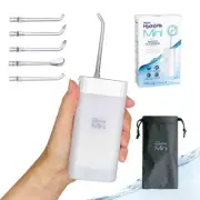 HydroPik Mini Water Flosser - Waterproof Portable Water Flosser for Teeth, Gu...